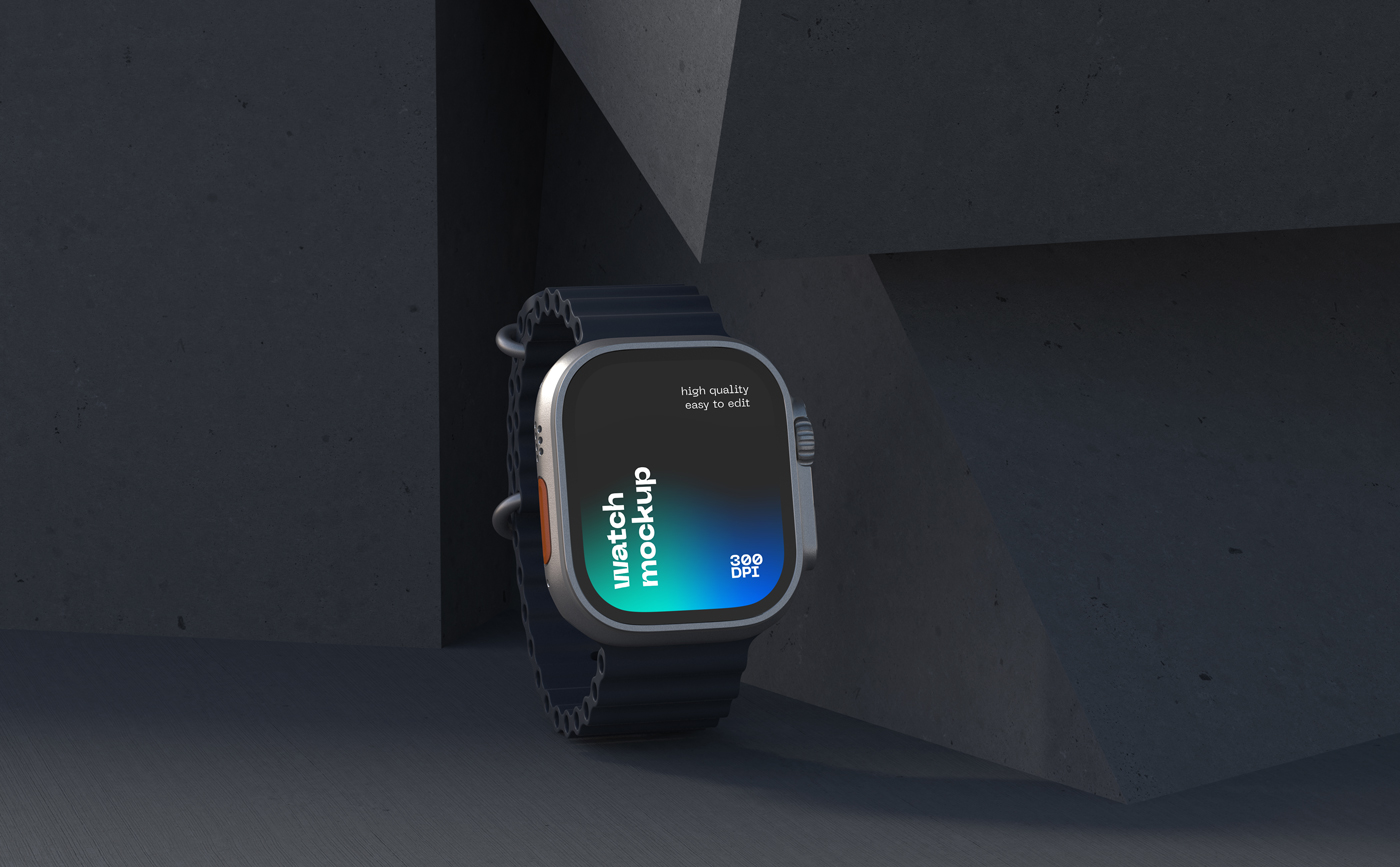 Smartwatch interface detail